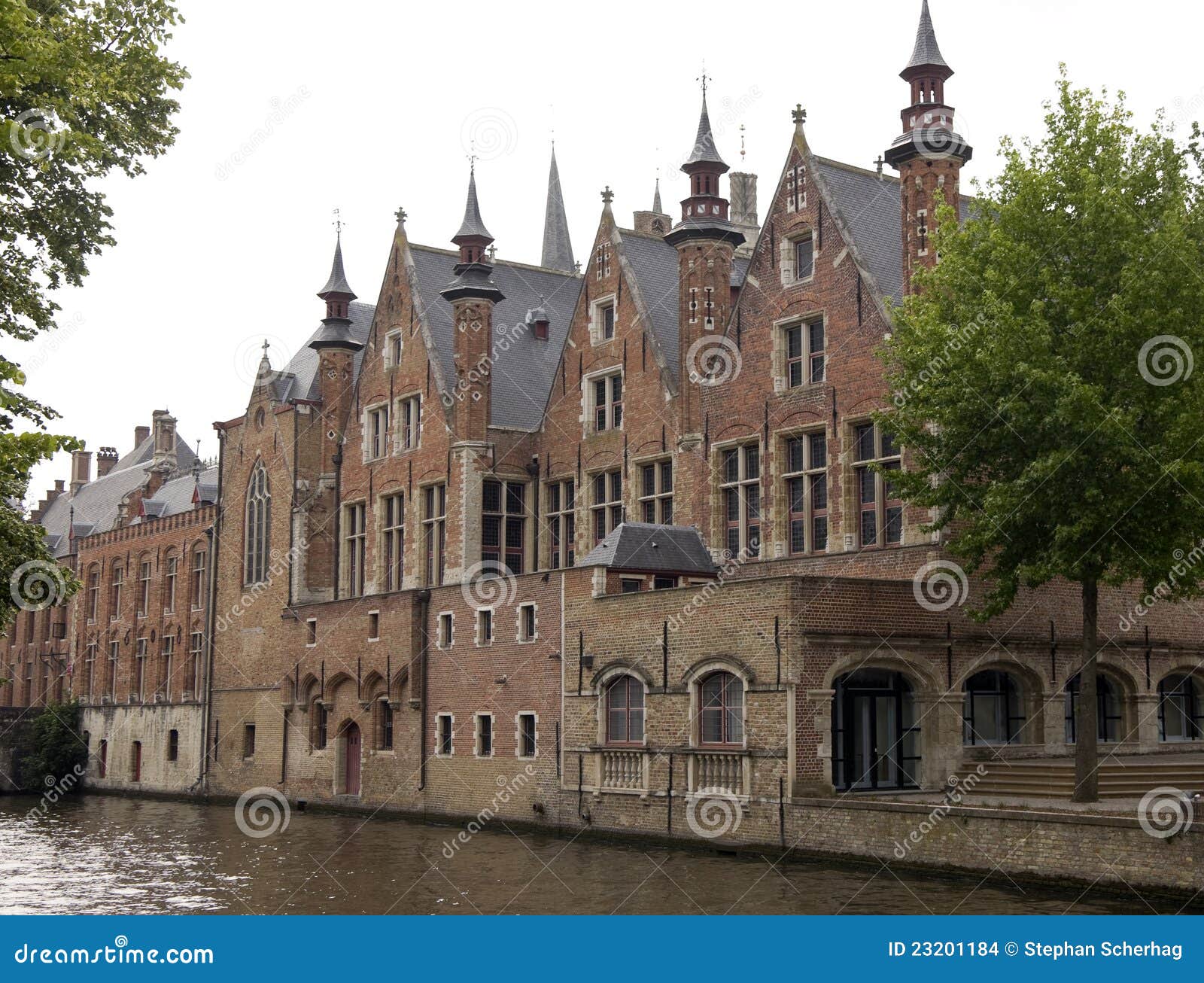 Houses in Bruges, Belgium stock photo. Image of house 23201184