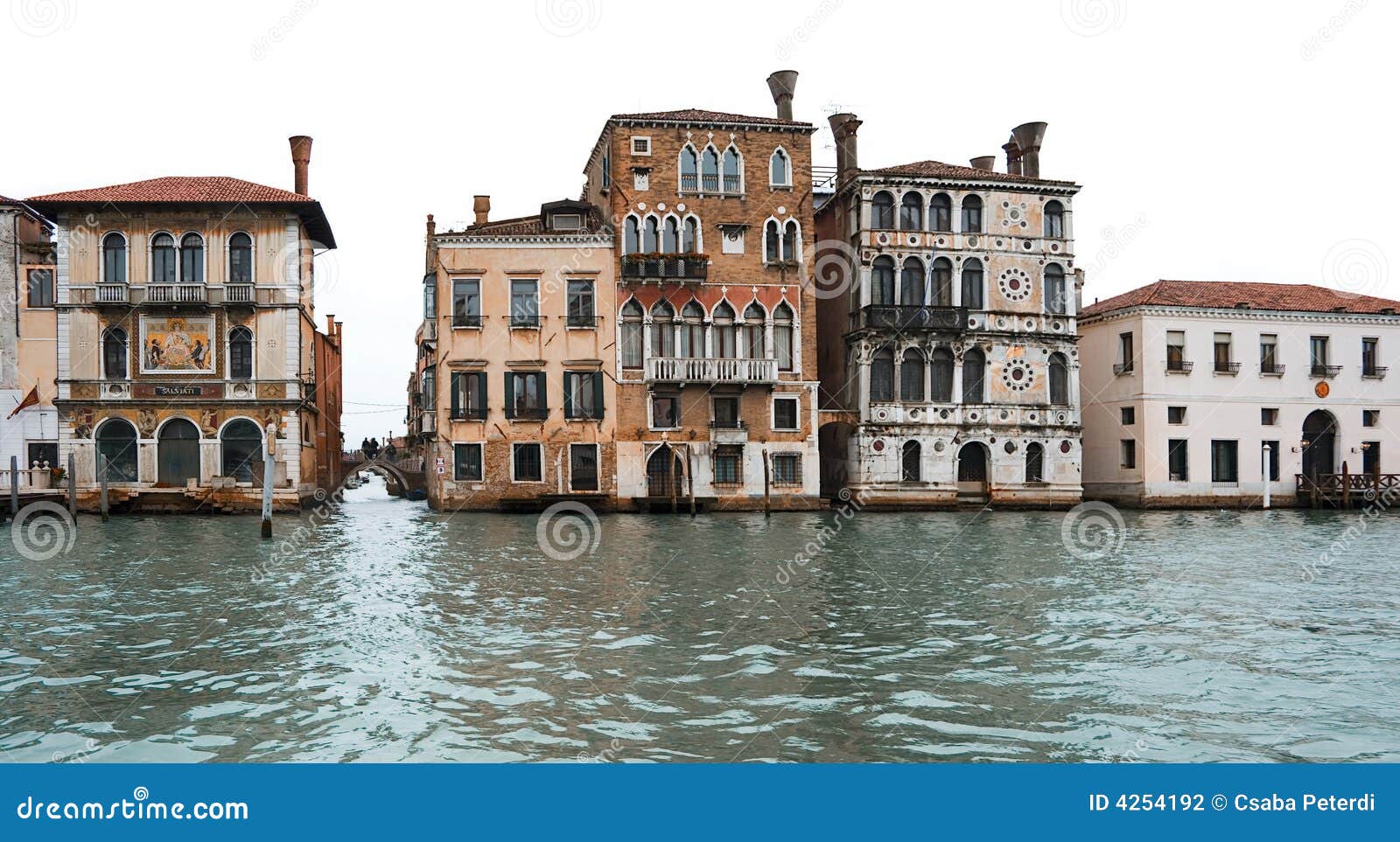Houses of venice stock photo. Image of street, italy, boat 4254192