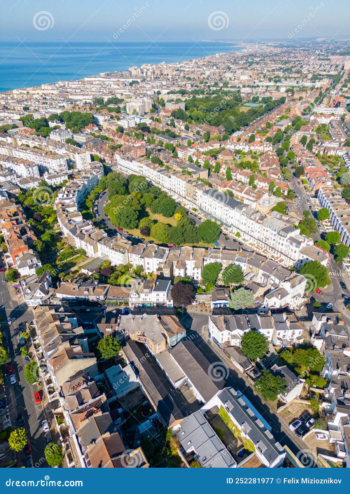 Housing Construction in Brighton Stock Image Image of construction