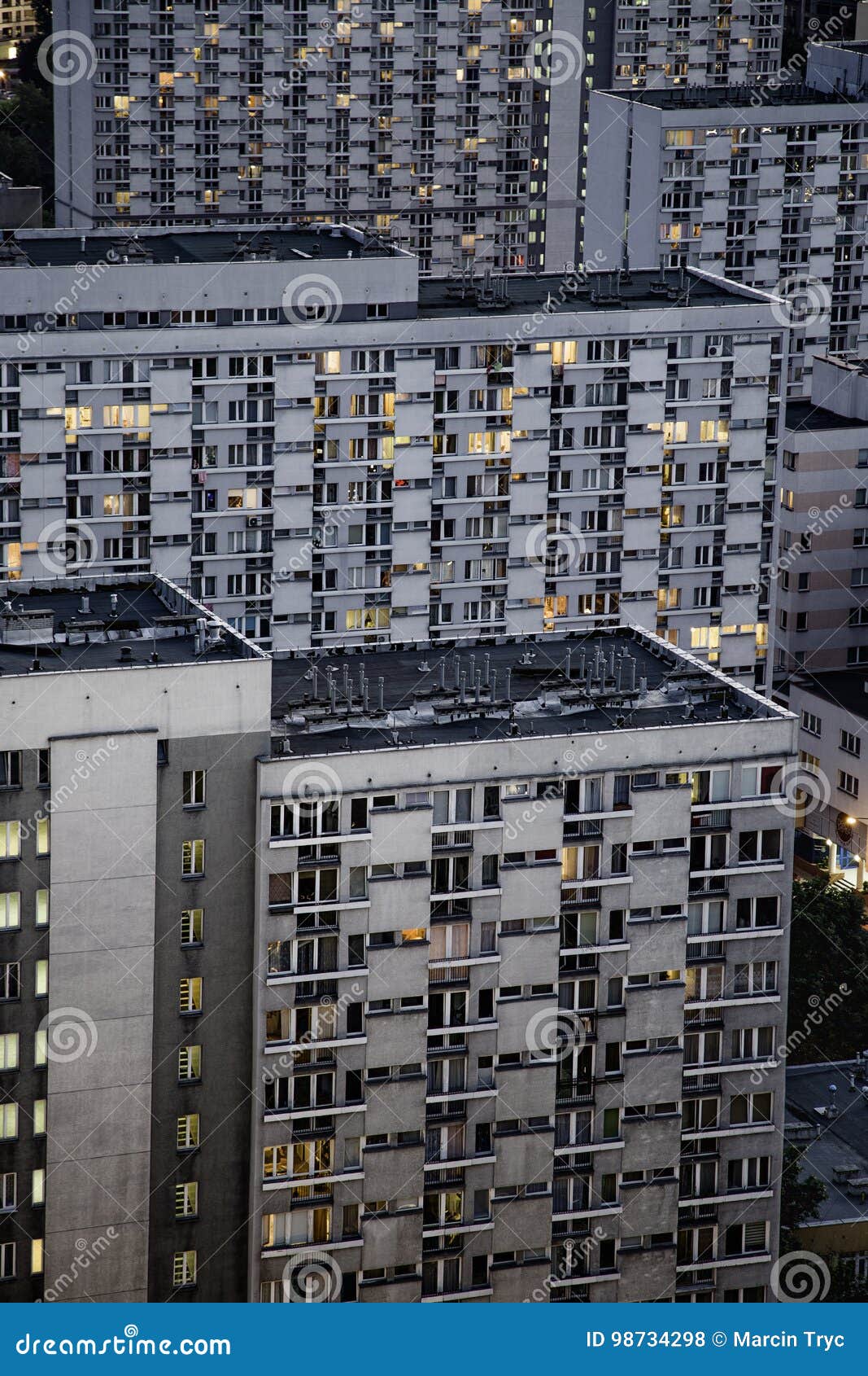 Housing development stock photo. Image of warsaw, housing 98734298