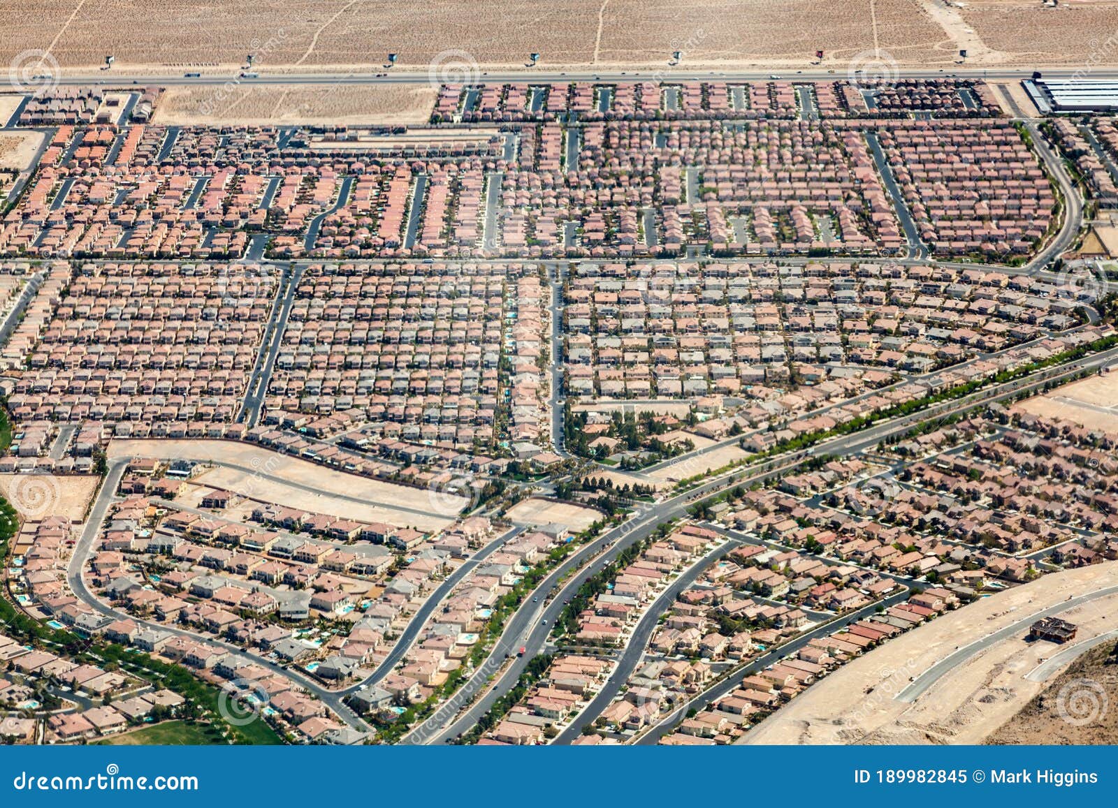 Housing stock image. Image of lifestyle, aerial, development 189982845