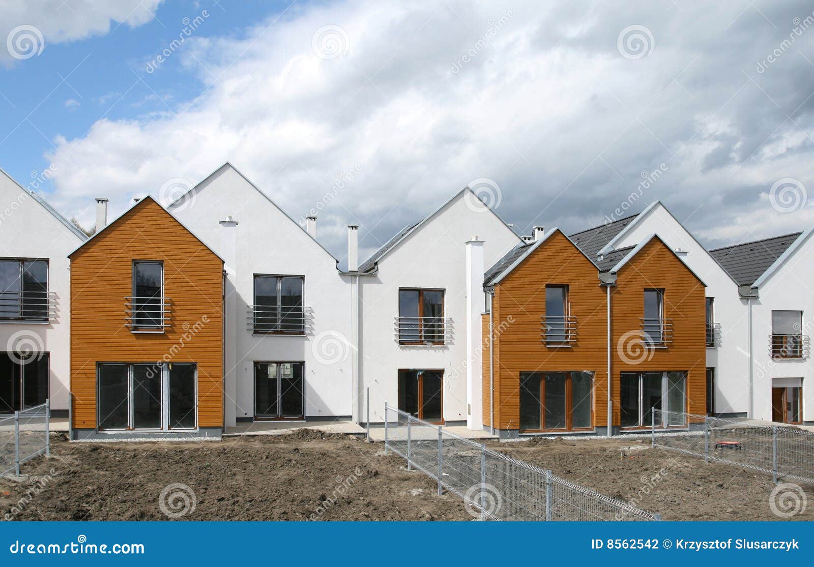 Housing in Europe stock photo. Image of polish, residential 8562542