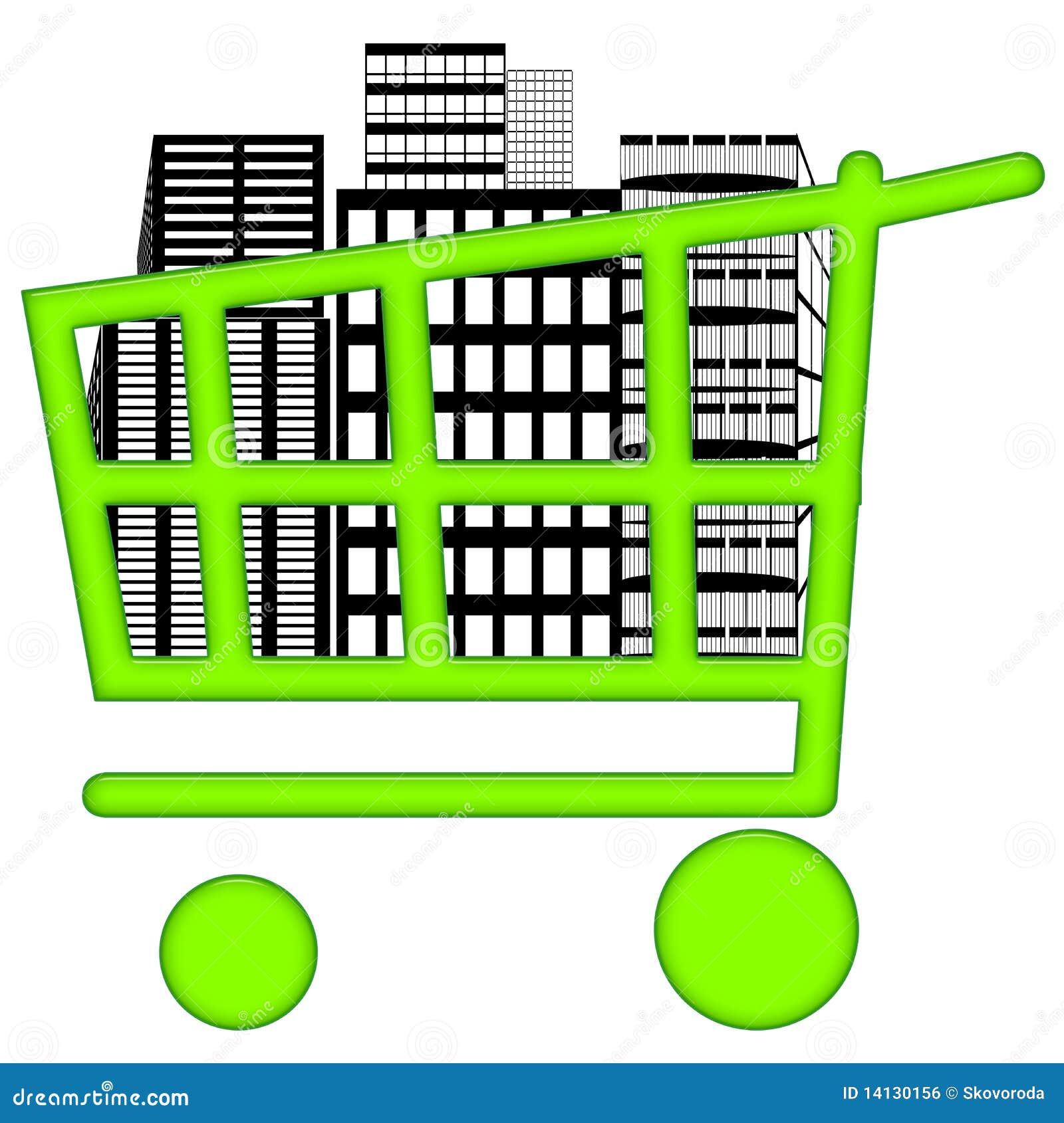 Housing Market stock illustration. Illustration of financial 14130156