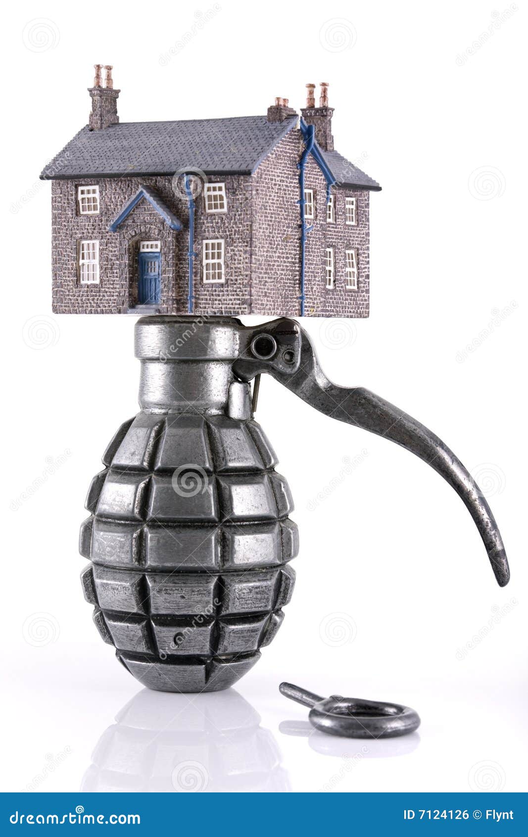 Housing market instability stock photo. Image of explosive 7124126