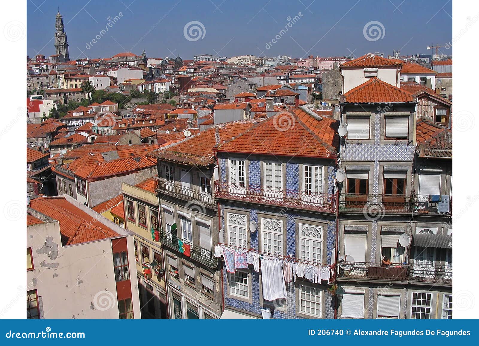 The Housing of Porto Portugal Stock Photo Image of balcony