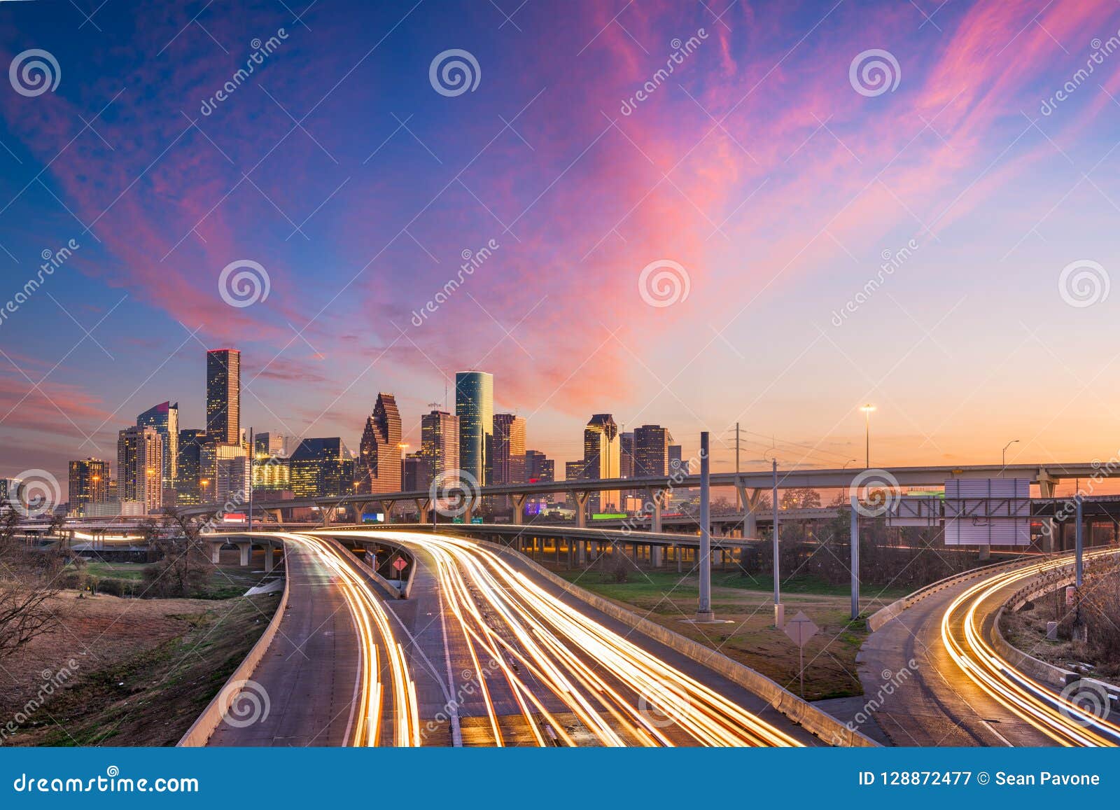 houston, texas, usa skyline