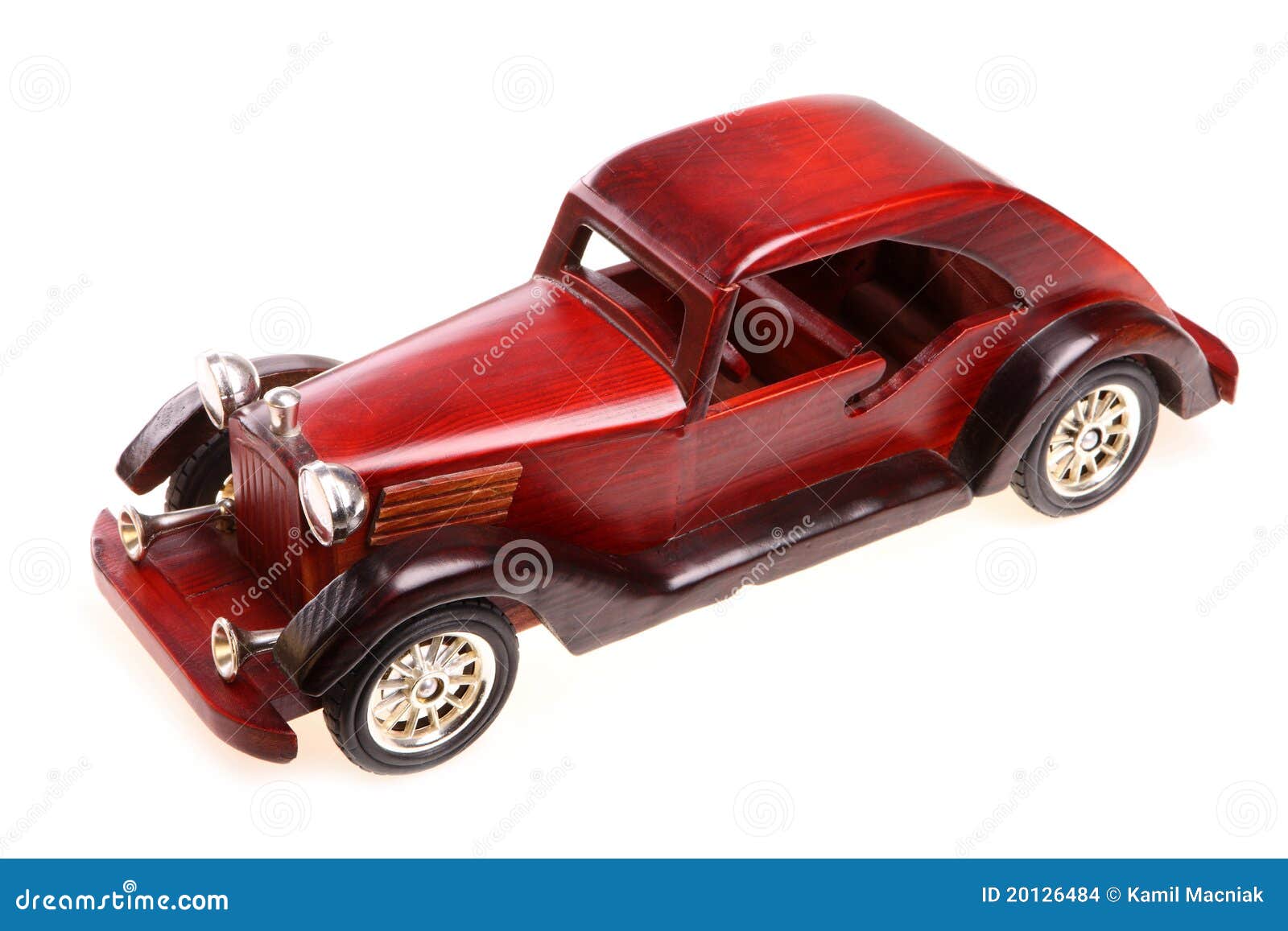 Houten auto stock foto. Image of kleur, speelgoed, voertuig 20126484