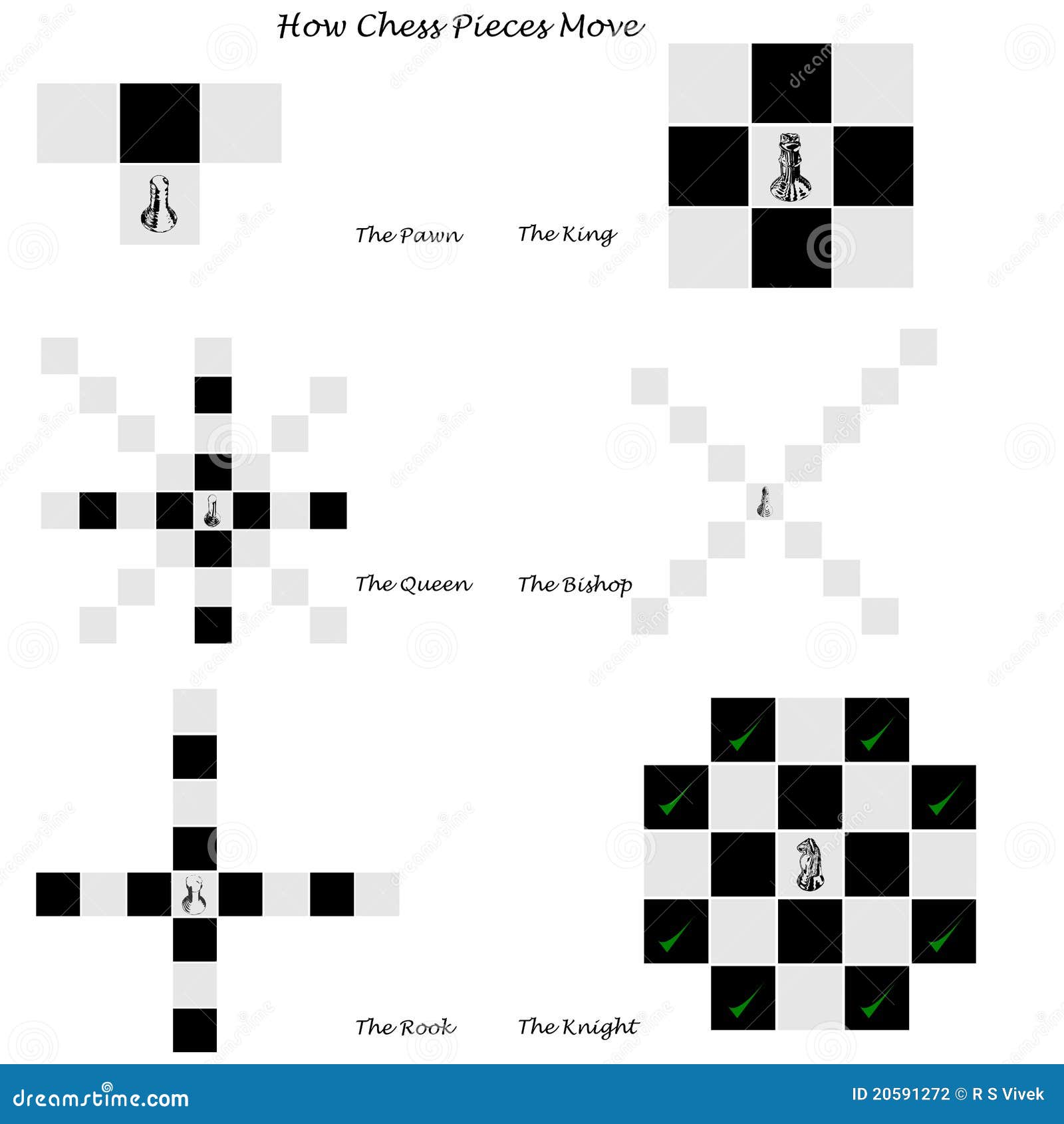 How Does Each Piece Move In Chess?