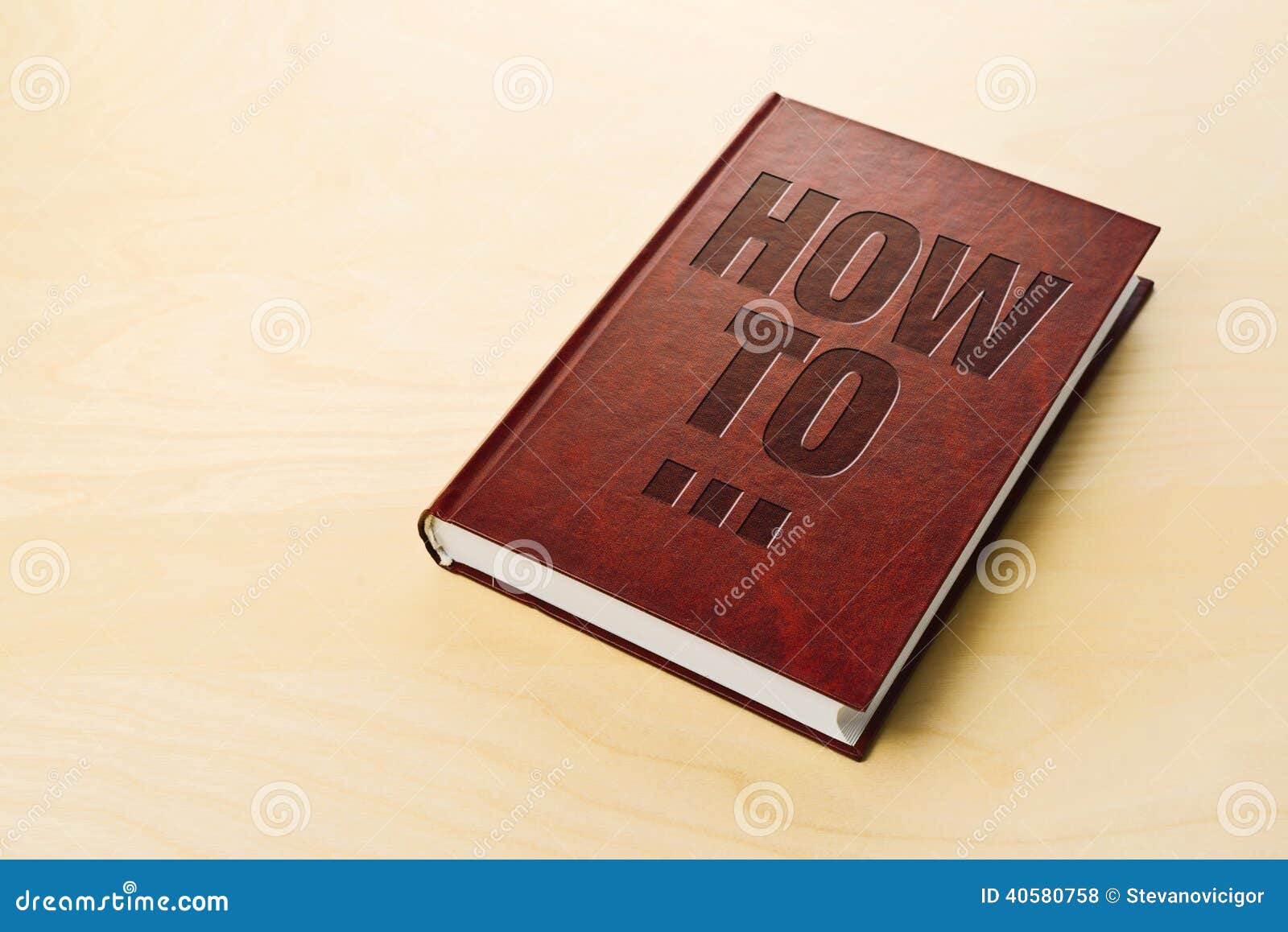 how to book. personl guide book