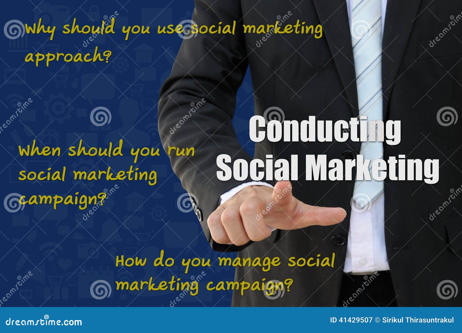 how to conduct social marketing campaign