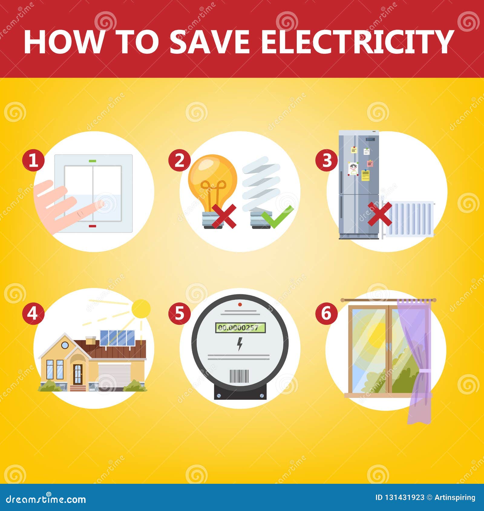 save electricity pictures for kids