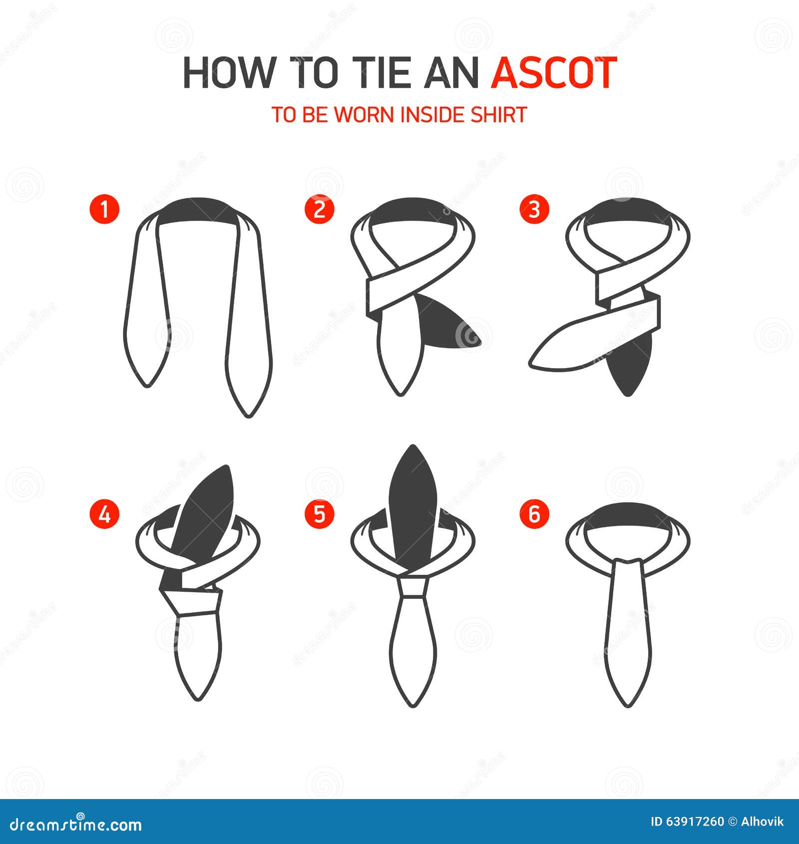 How to Tie an Ascot: 11 Steps (with Pictures) - wikiHow