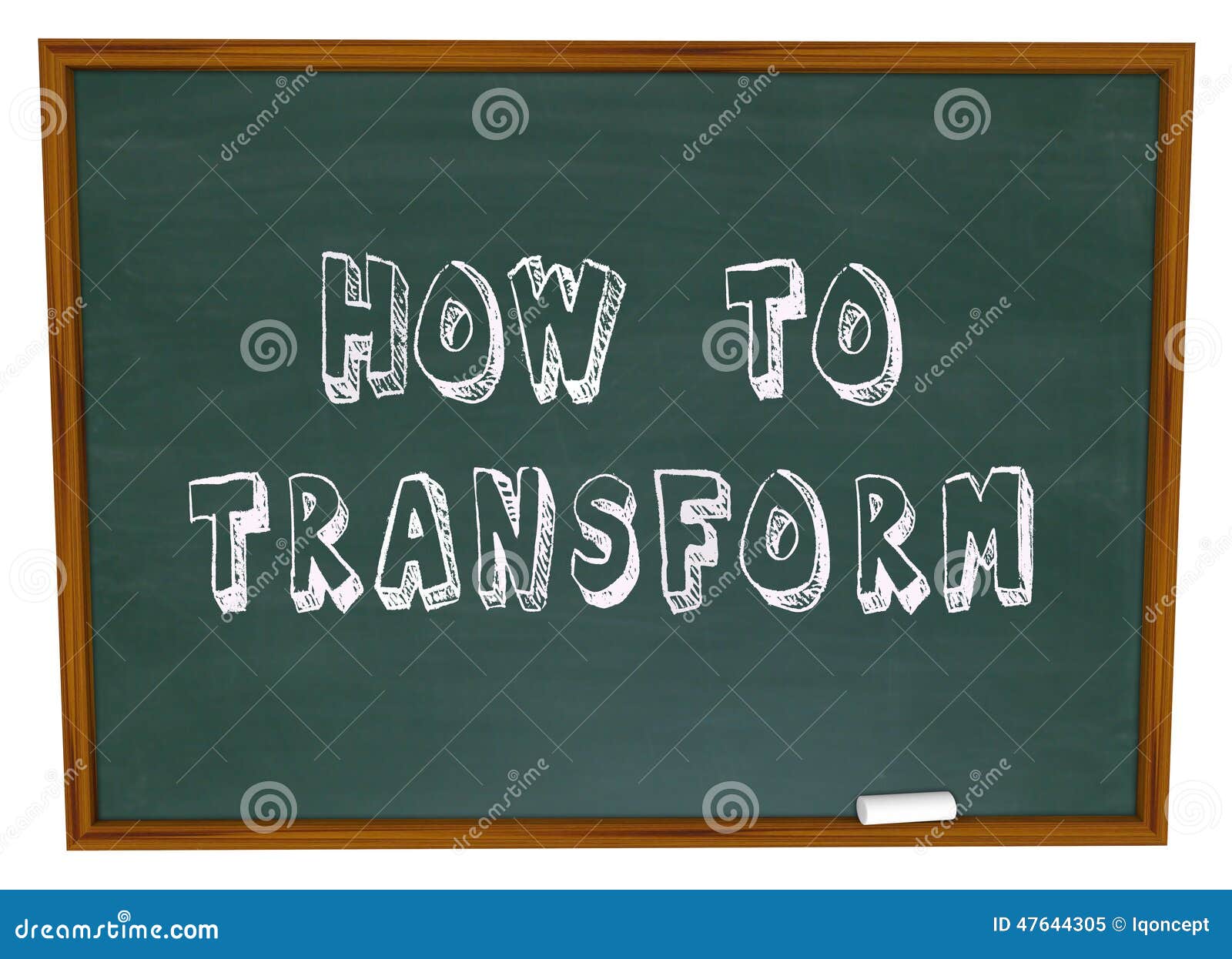 how to transform chalkboard information education instructions