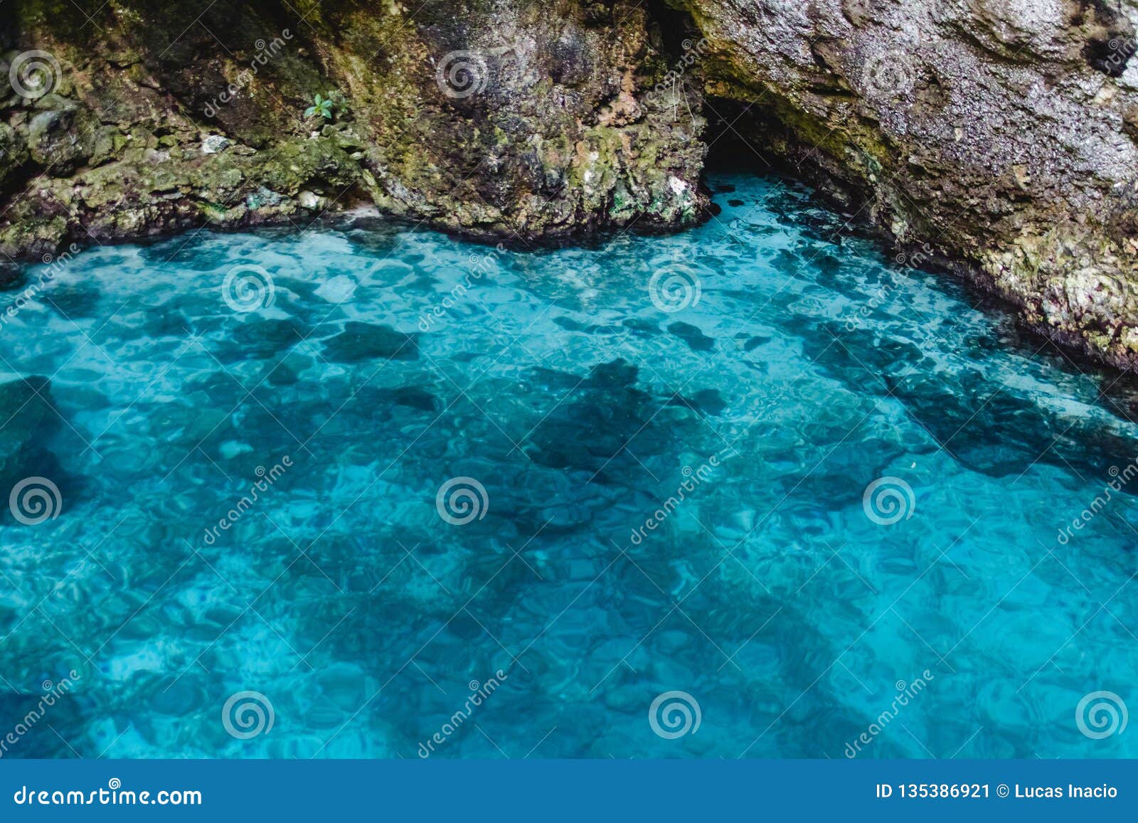hoyo azul in punta cana, dominican republic