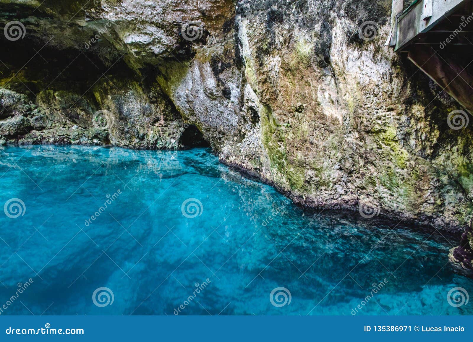 hoyo azul in punta cana, dominican republic