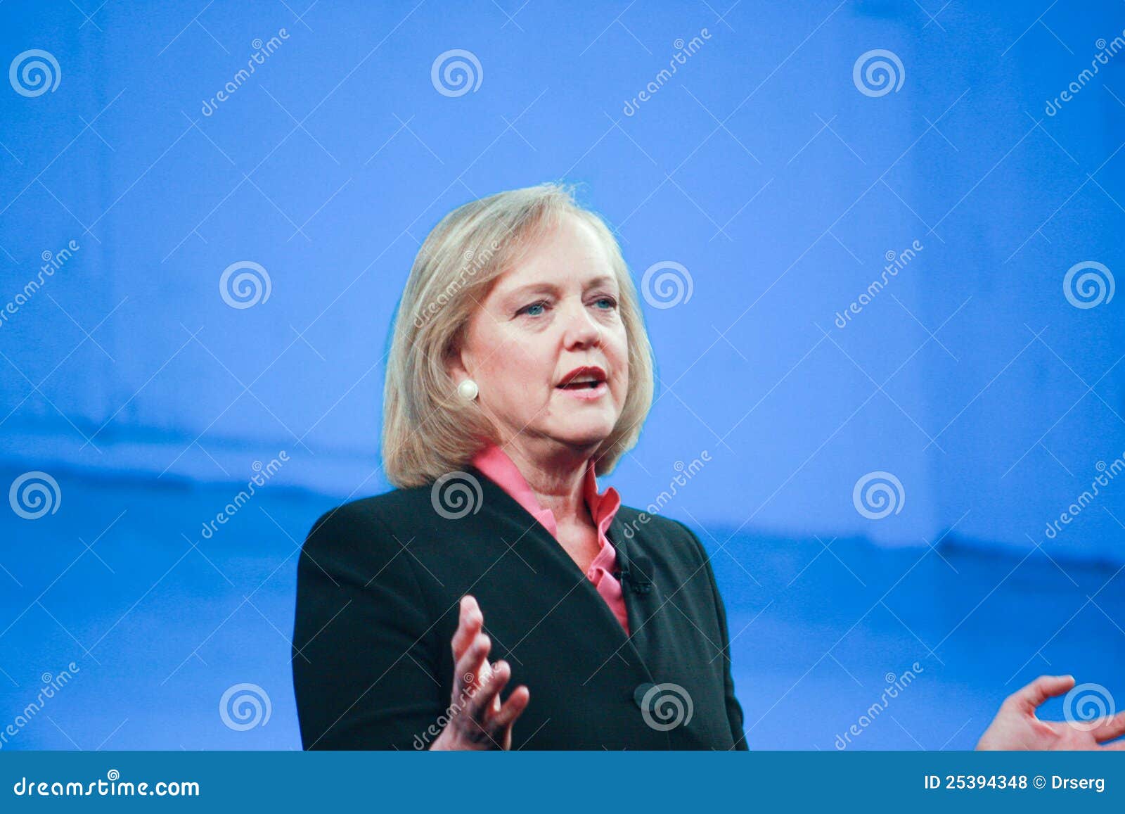 HP President and CEO Meg Whitman Editorial Stock Photo Image of suit