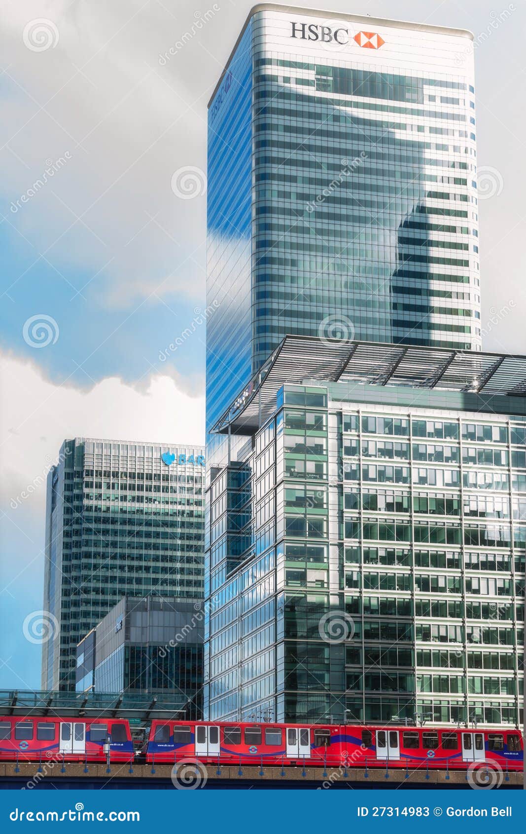 HSBC Head Offcie in Canary Wharf Editorial Stock Photo Image of