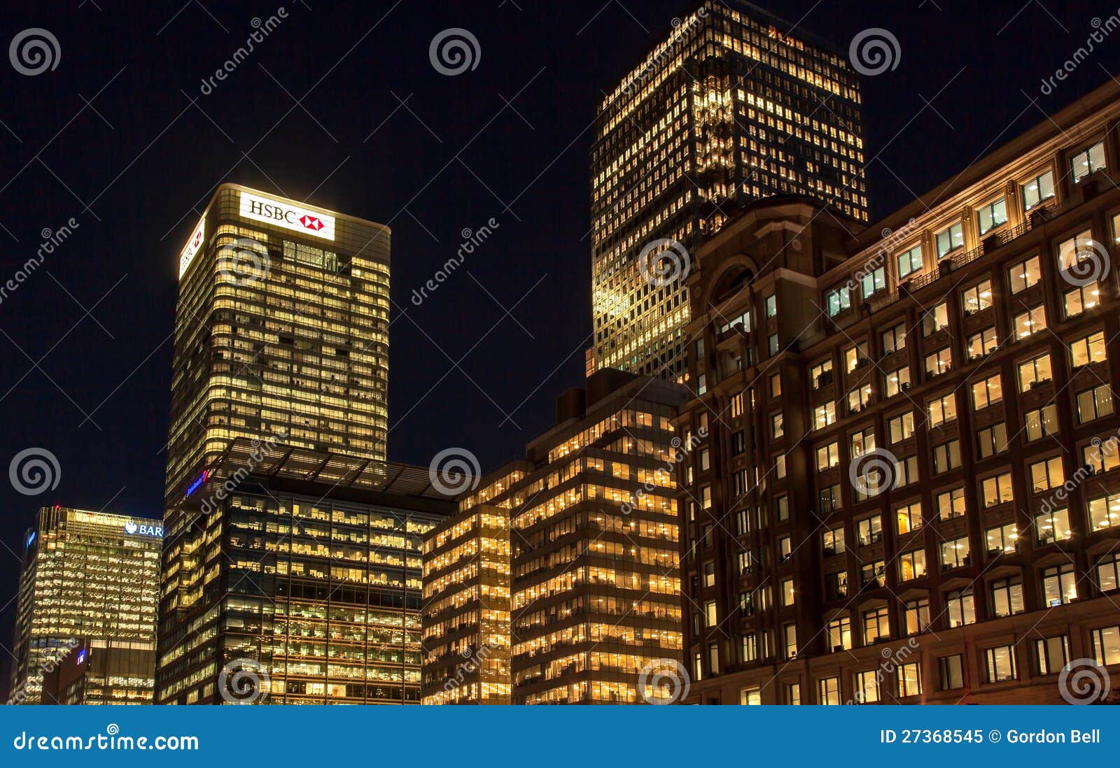 HSBC Head Offcie in Canary Wharf Editorial Image Image of citibank