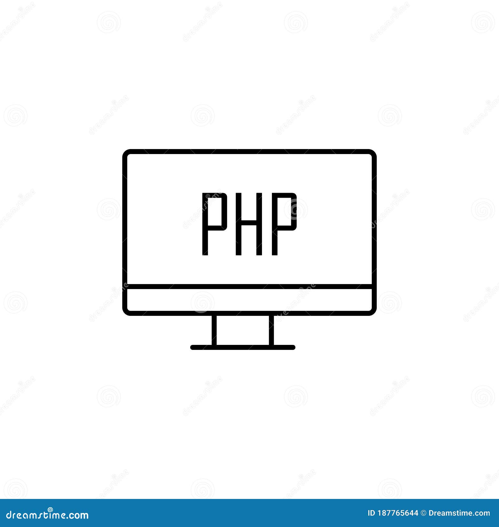 Html code icon element of online and web for mobile concept and web