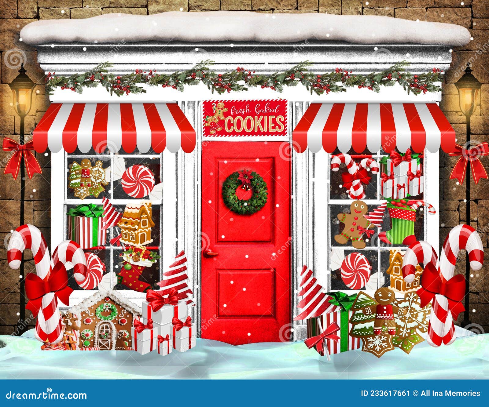 illustrated cookie store