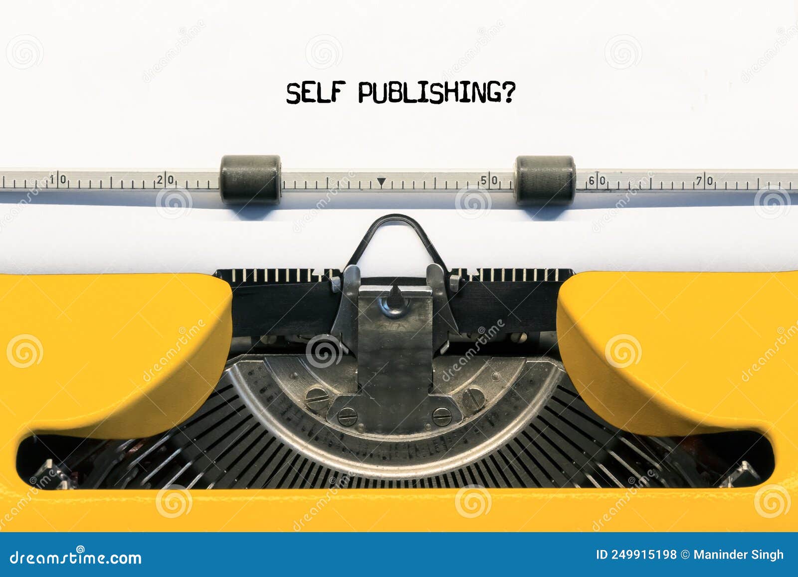 typewriter self publishing.