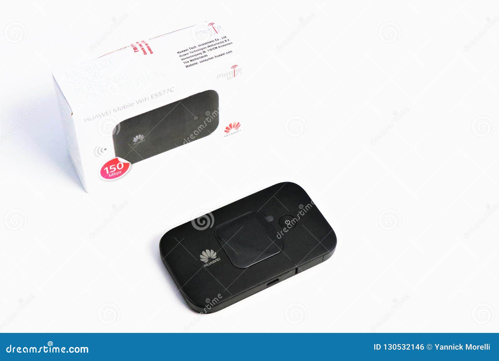 Huawei Portable Modem To Connect On The Go Editorial Photo