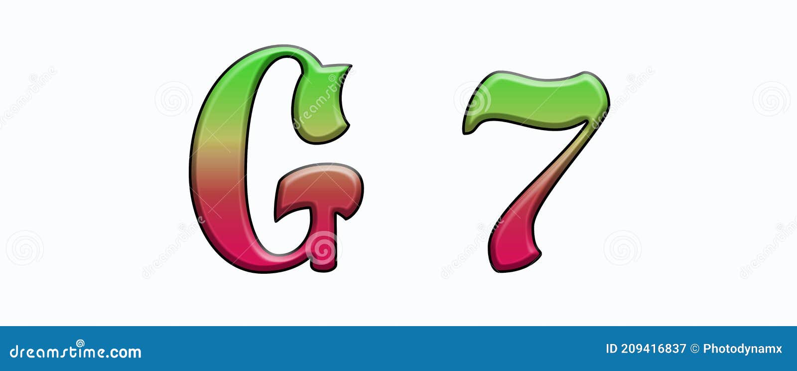 Hucklebuck English Fonts Gradient Sans Serif Alphabet Letters