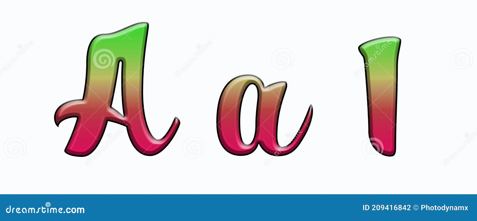 Hucklebuck English Fonts Gradient Sans Serif Alphabet Letters