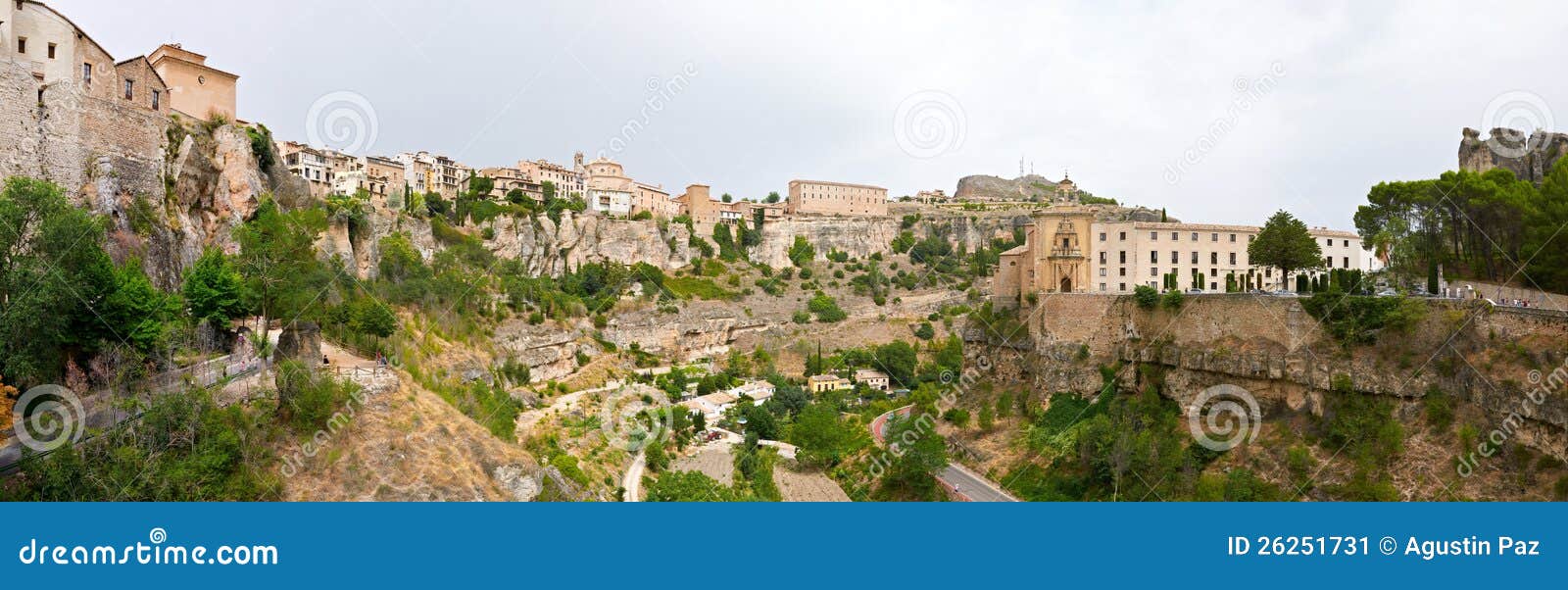 huecar gorge in cuenca, spain