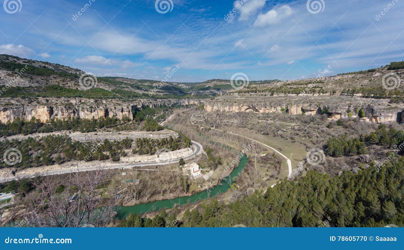 huecar gorge in cuenca. spain