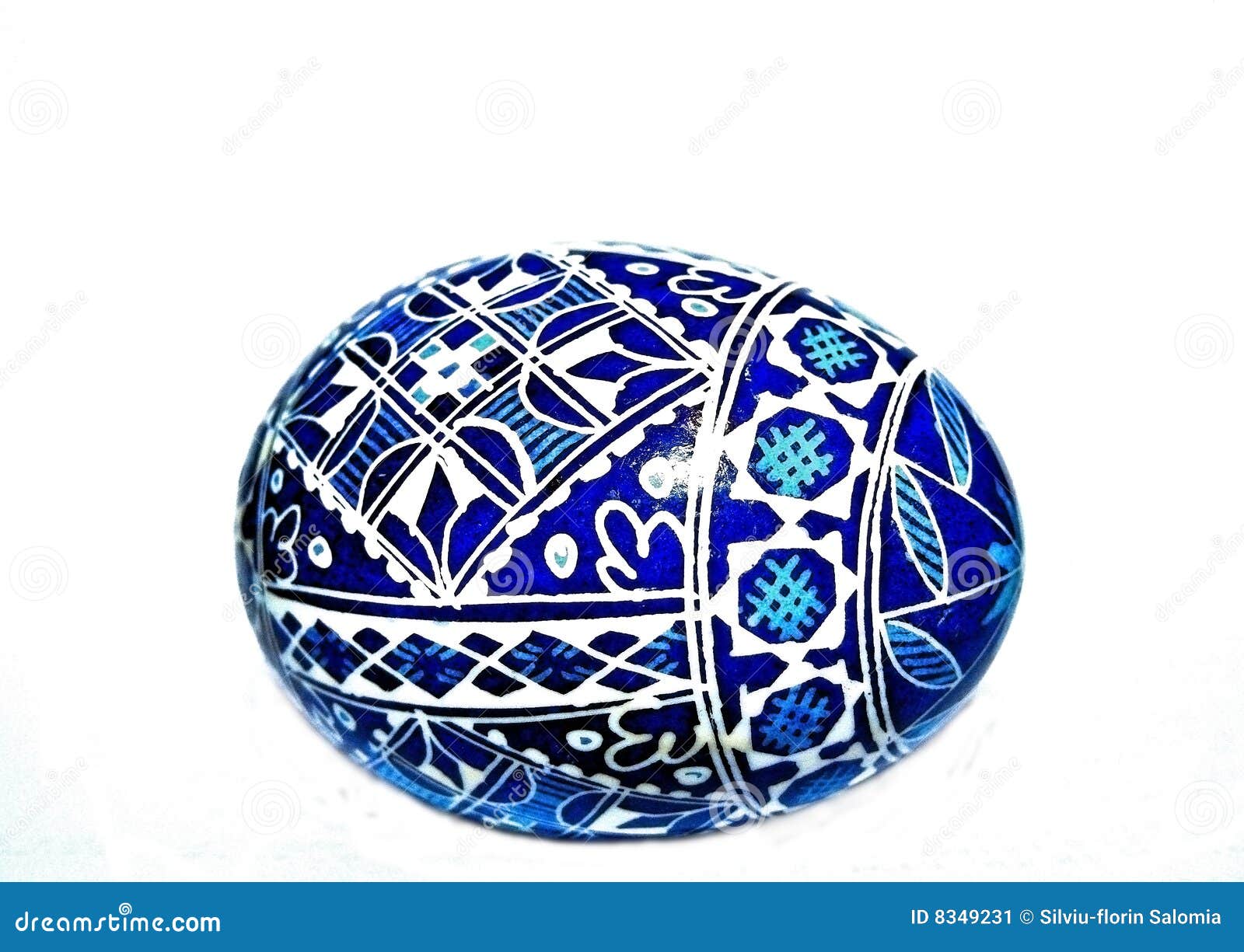 Huevo de Pascua pintado tradicional