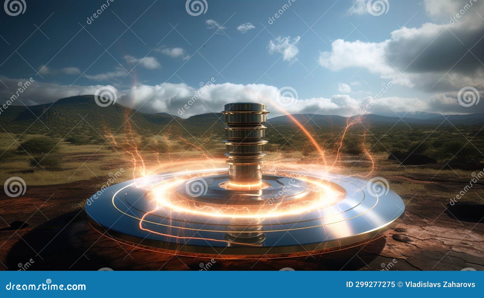 A Huge Creating Powerful Fields in Its Environment