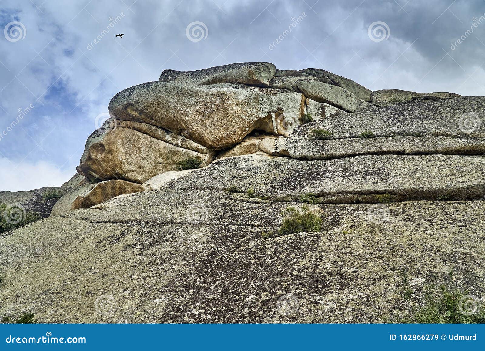 Huge Rocks and Boulders of Bizarre Shape, Stock Image - Image of people ...