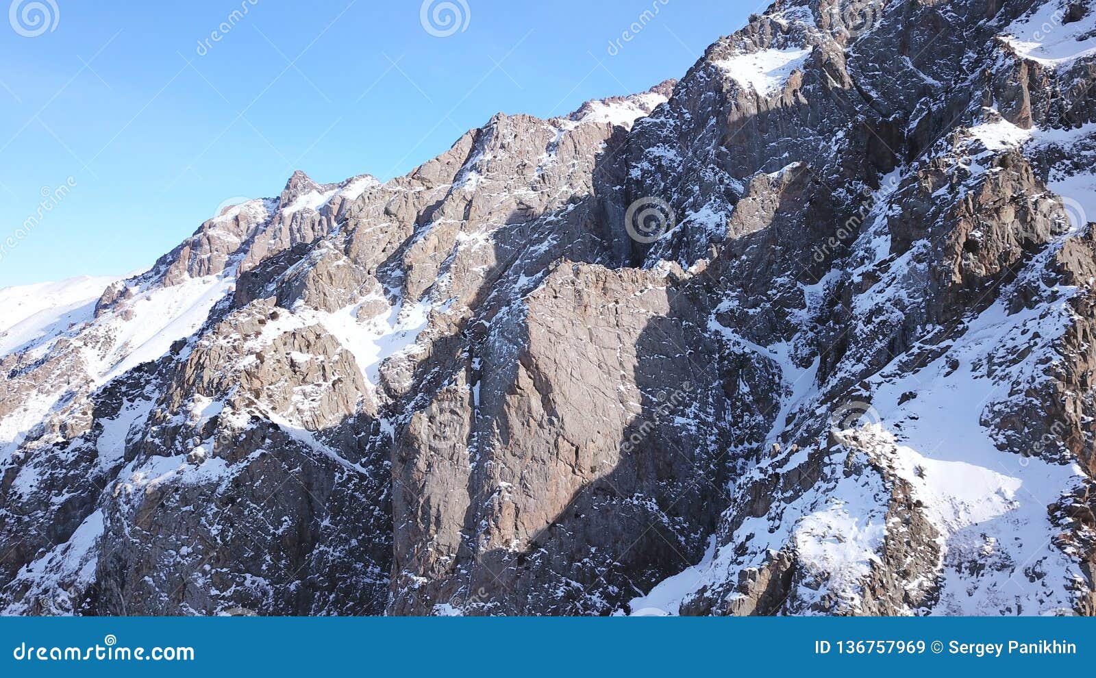 Huge Rocks Covered With Snow Ledges From The Snowy Mountains Stock Image Image Of Mountain High Huge Rocks Covered With Snow Ledges From The Snowy Mountains Stock Image Image Of Mountain High