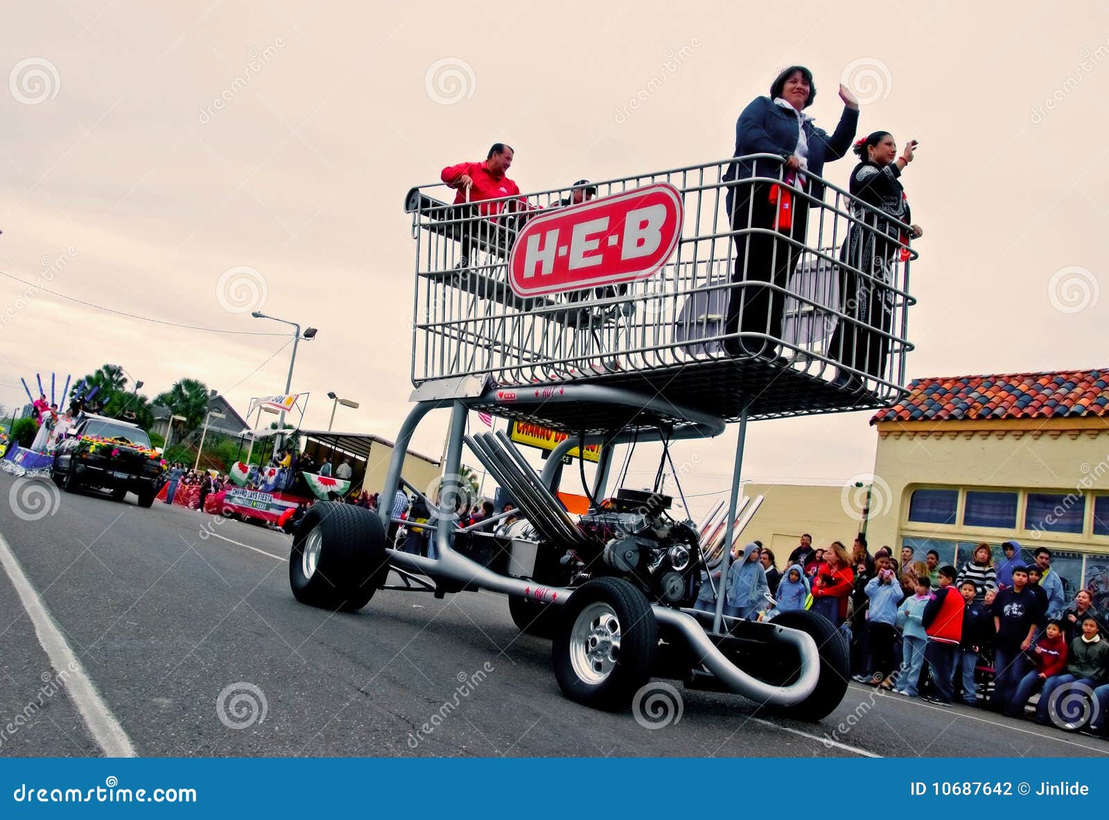 Huge Shopping Cart In Parade Editorial Photography Image 10687642
