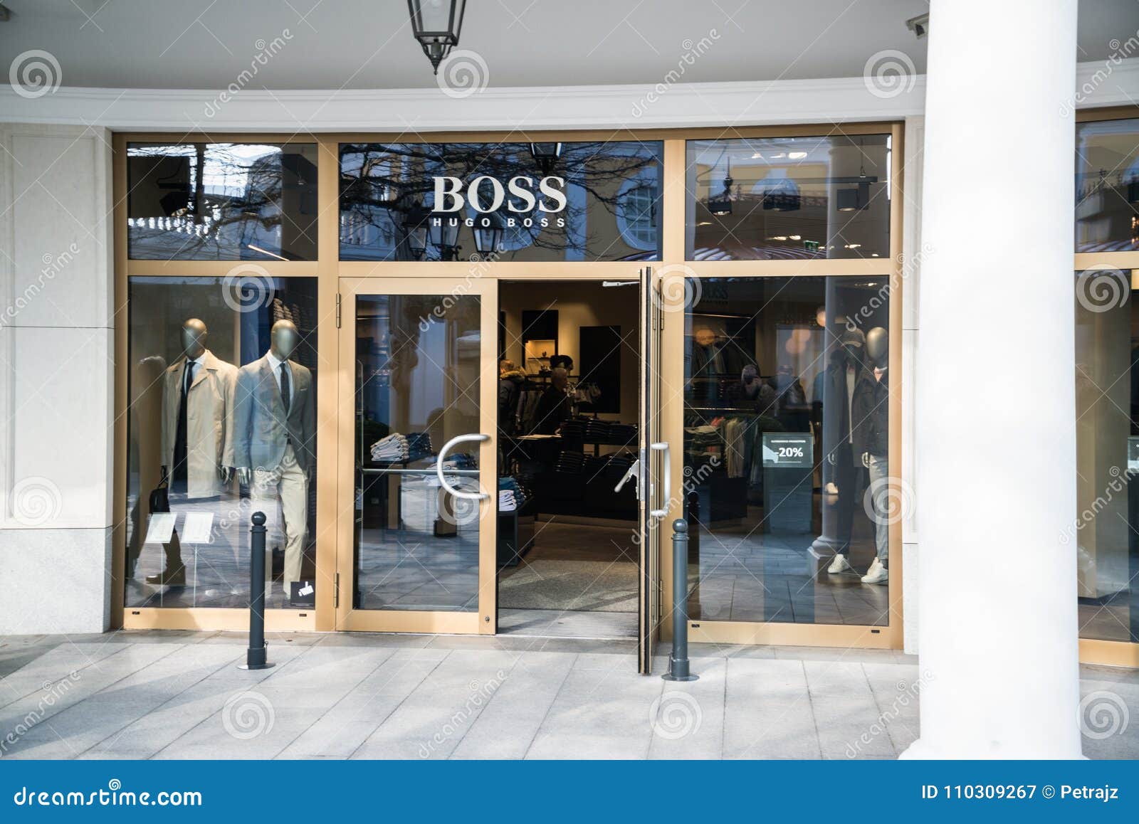 Hugo Boss Store In Parndorf, Austria 
