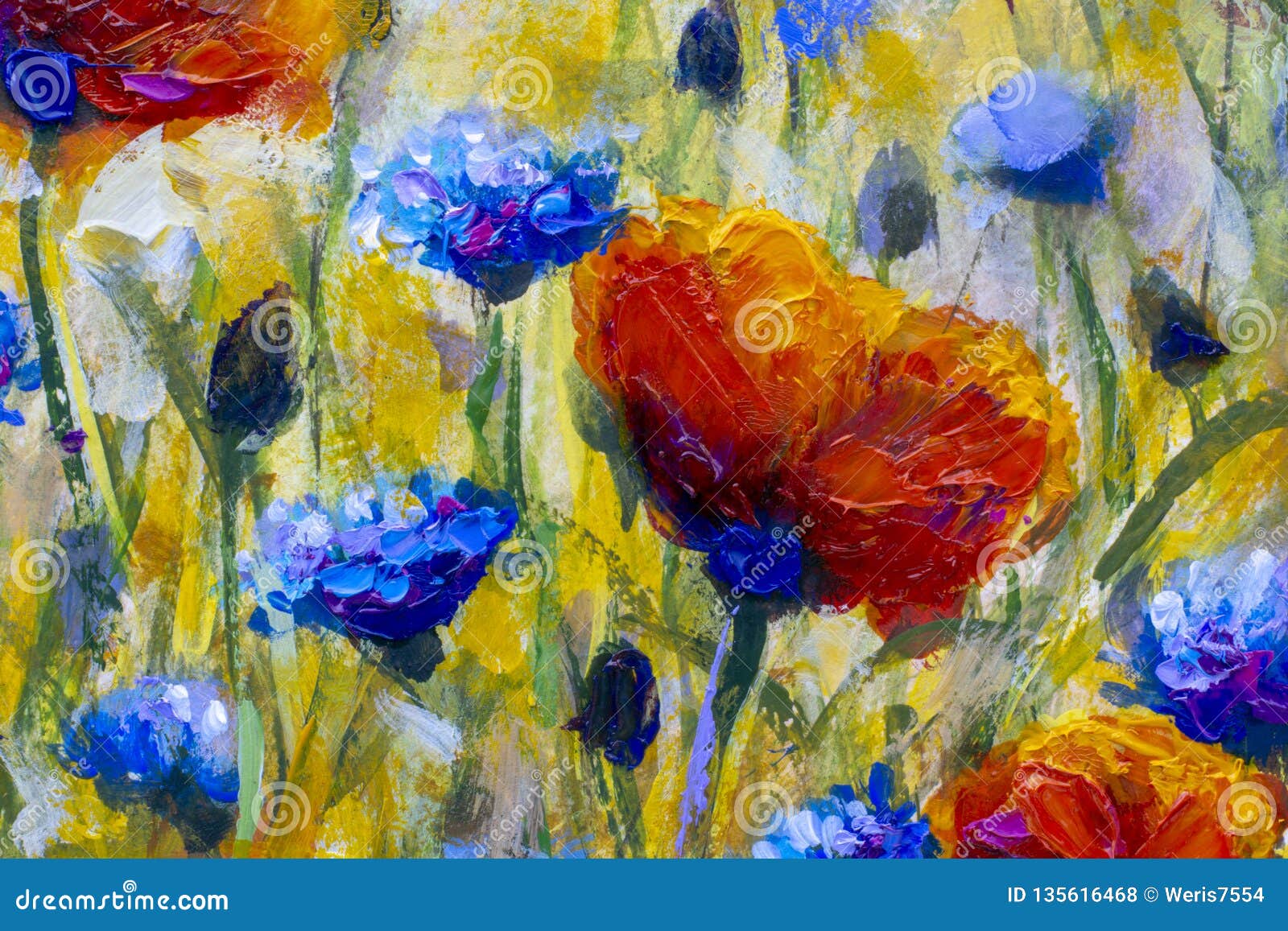Irises Fleurs Abstraites Et Moderne De Peinture Vecteurs libres de droits et plus d'images vectorielles de Art - iStock