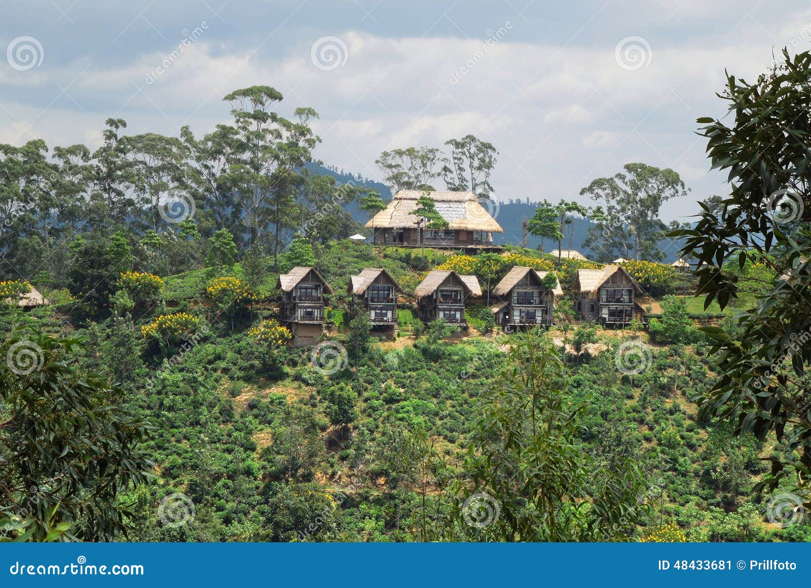 Regeling van sommige huizen in Sri Lanka