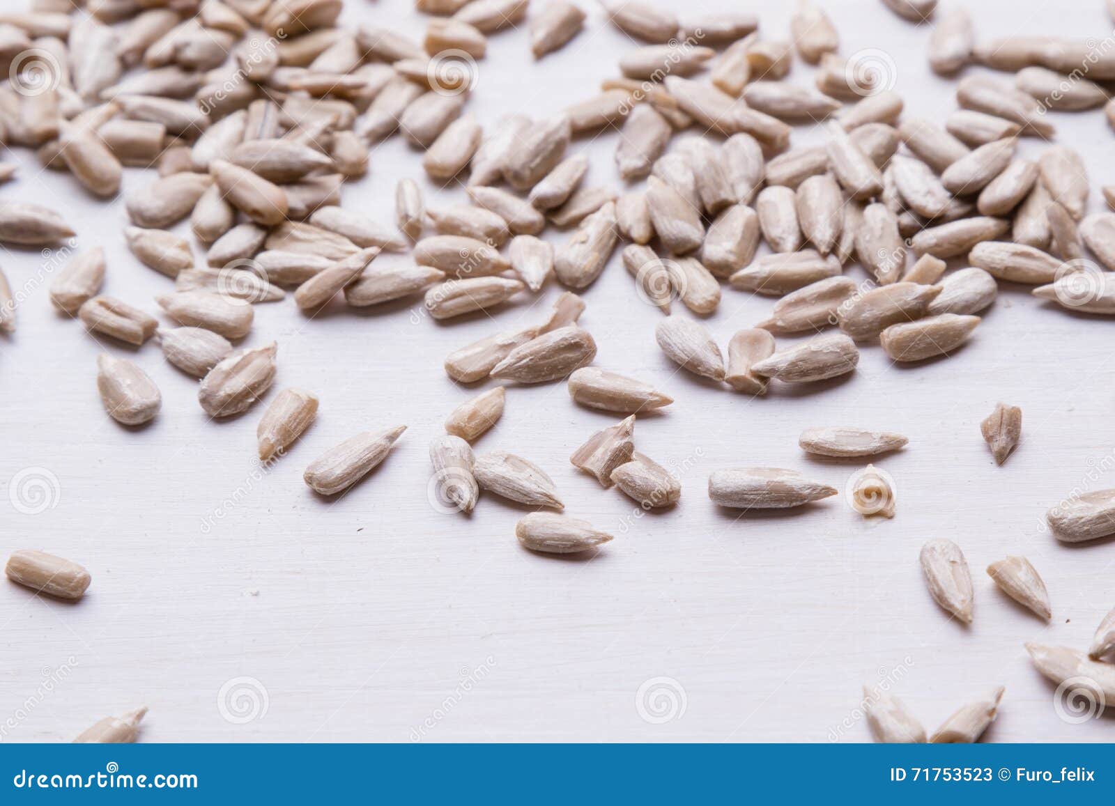 Hulled sunflower seeds stock image. Image of vitamins 71753523