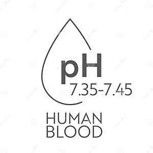 Human Blood Ph Range Stock Vector Illustration Of Balance 228049367