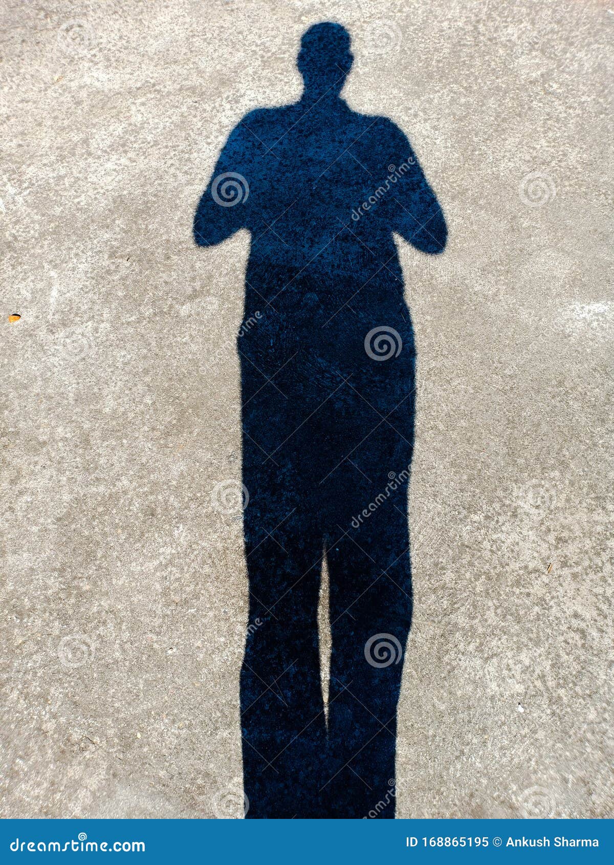 Human body shadow stock image. Image of shadow, body 168865195