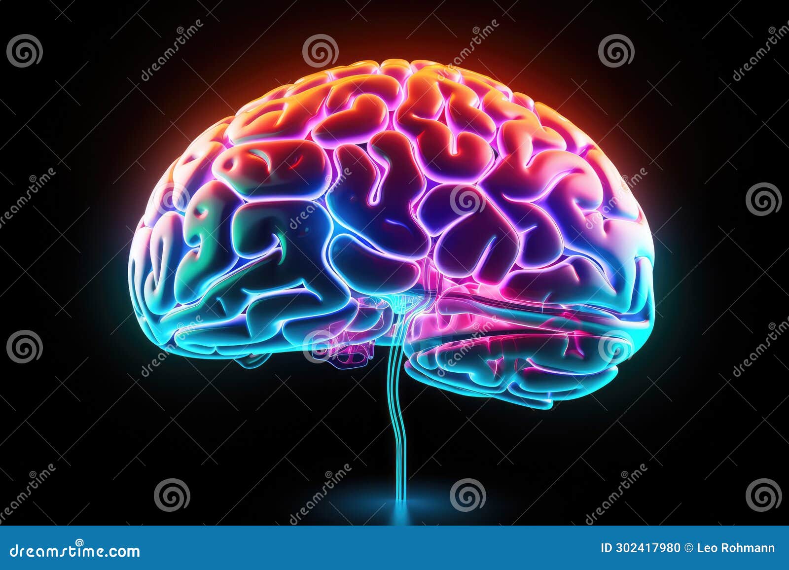 human brain neural plasticity, neuroscience and neurobiology. neurological diseases, mind disorders with neuroradiology oncology.