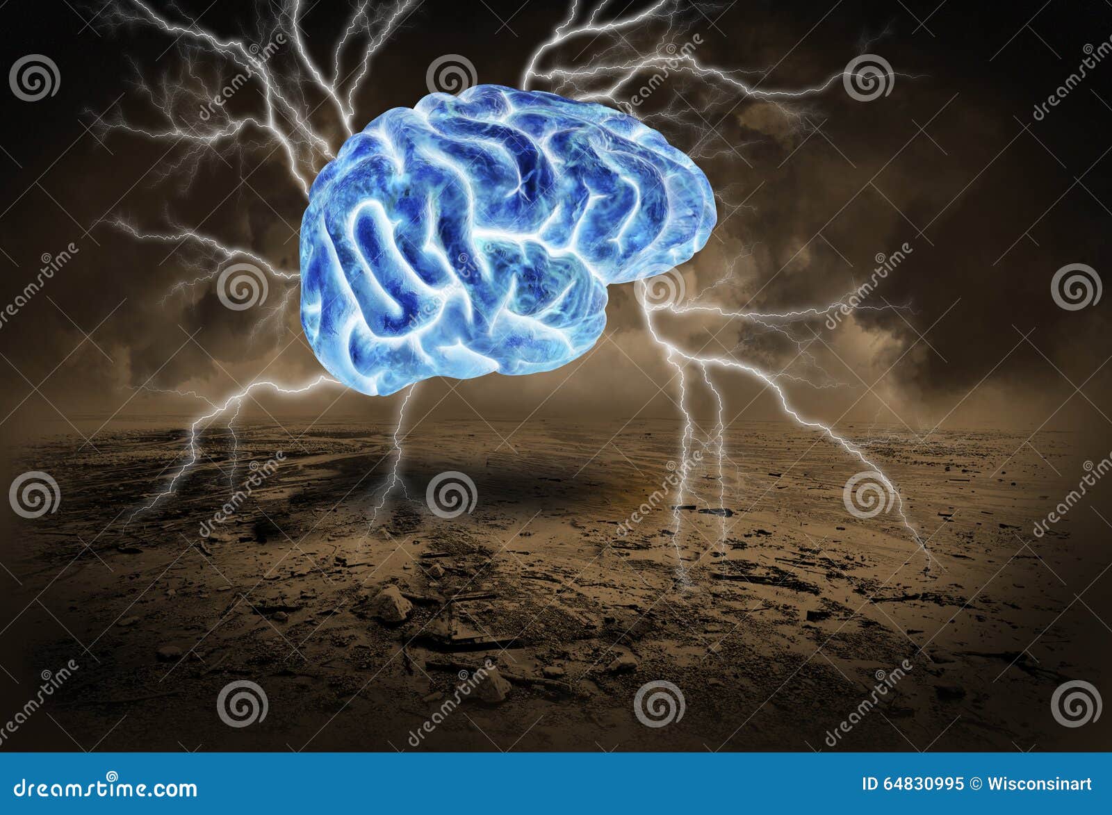 human brain, storm, brainstorm, brainstorming