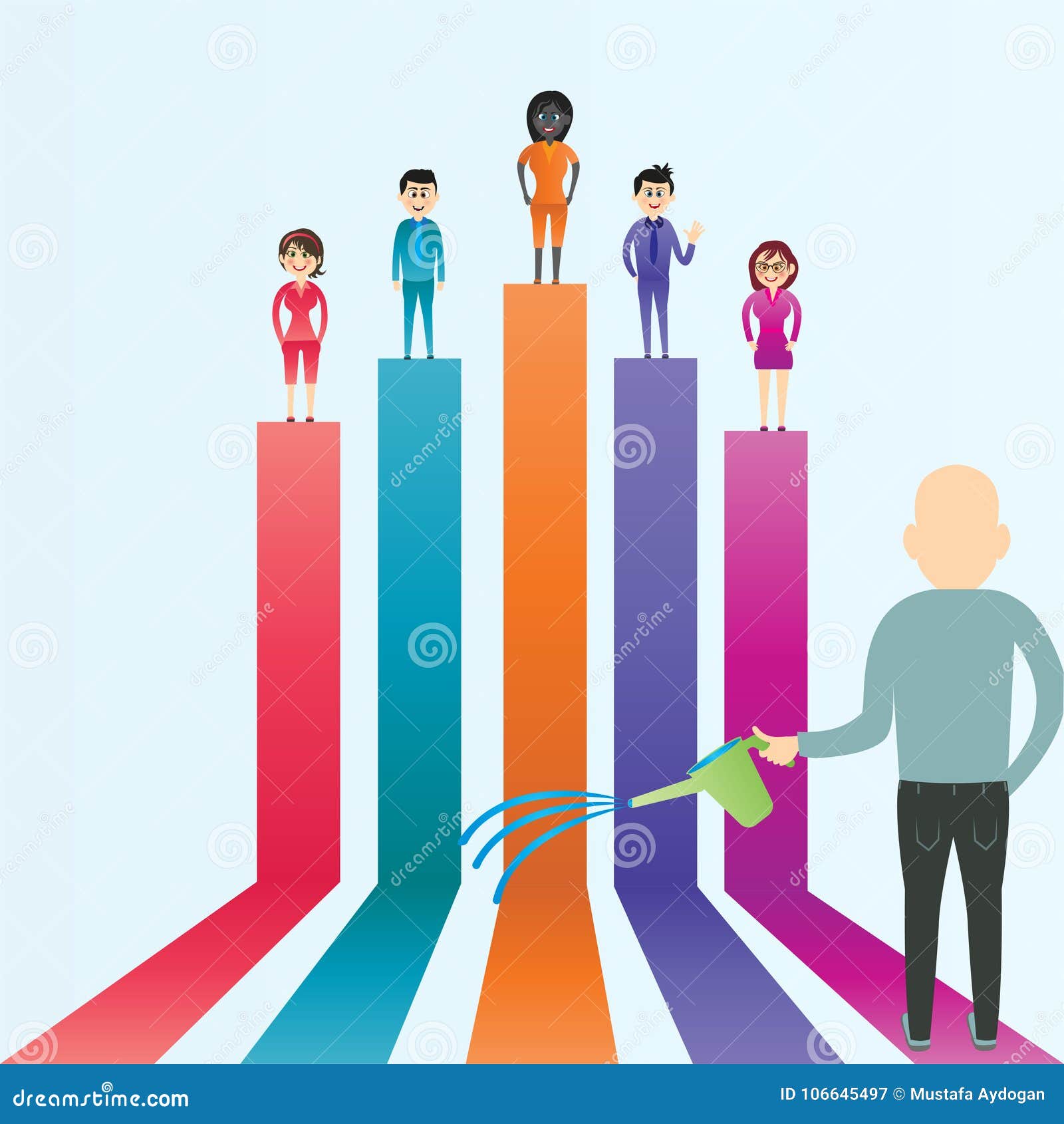 Human Capital Investment And Growth Stock Illustration ...
Human Capital