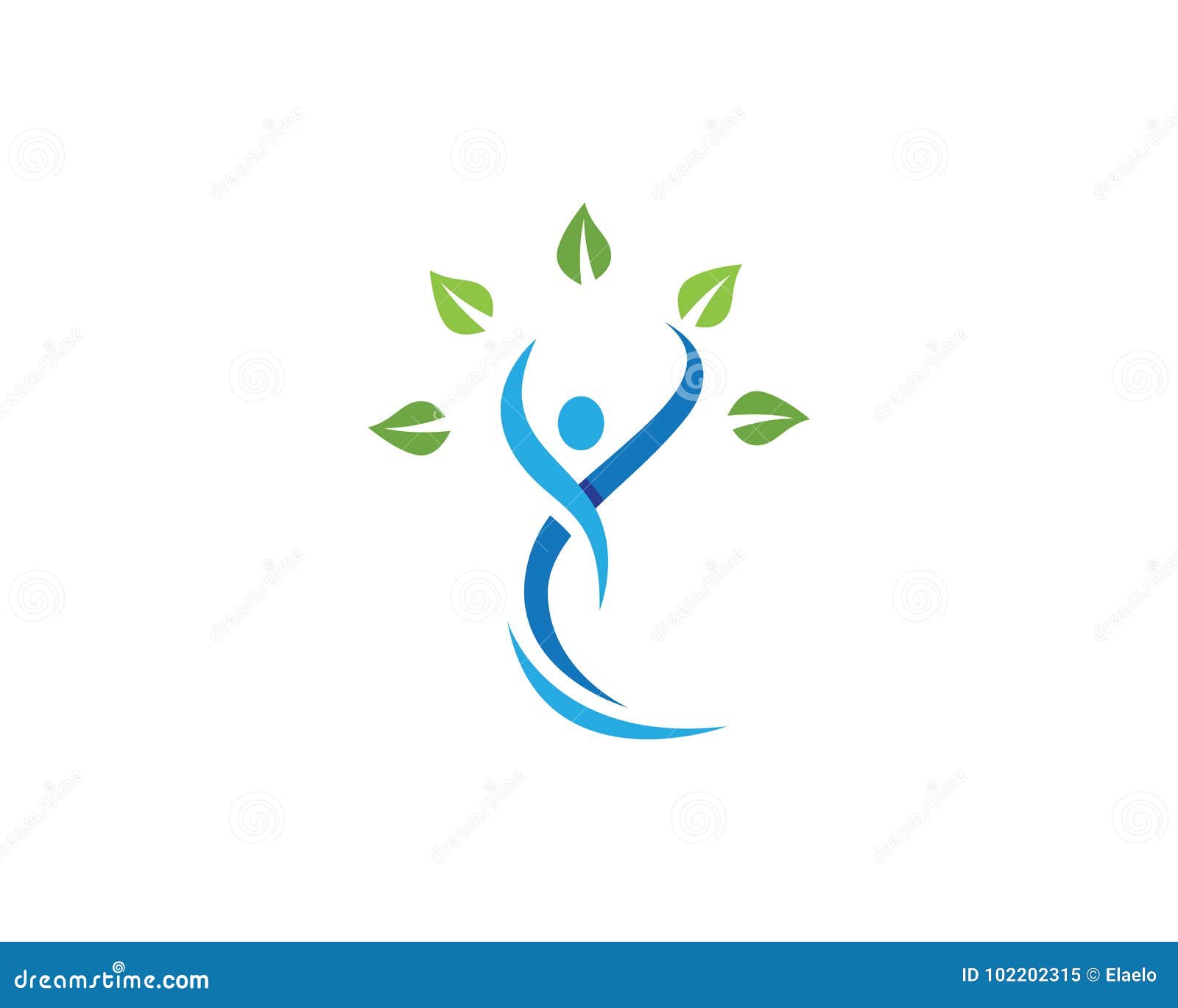 Healthy Life Logo Template Vector Icon Stock Vector Illustration