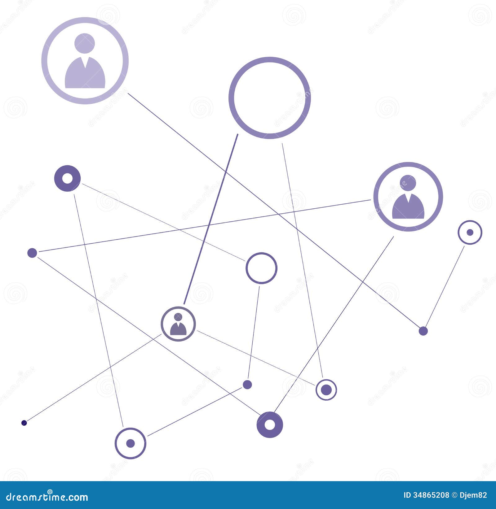 Human Connection Stock Vector Illustration Of Crowd 34865208