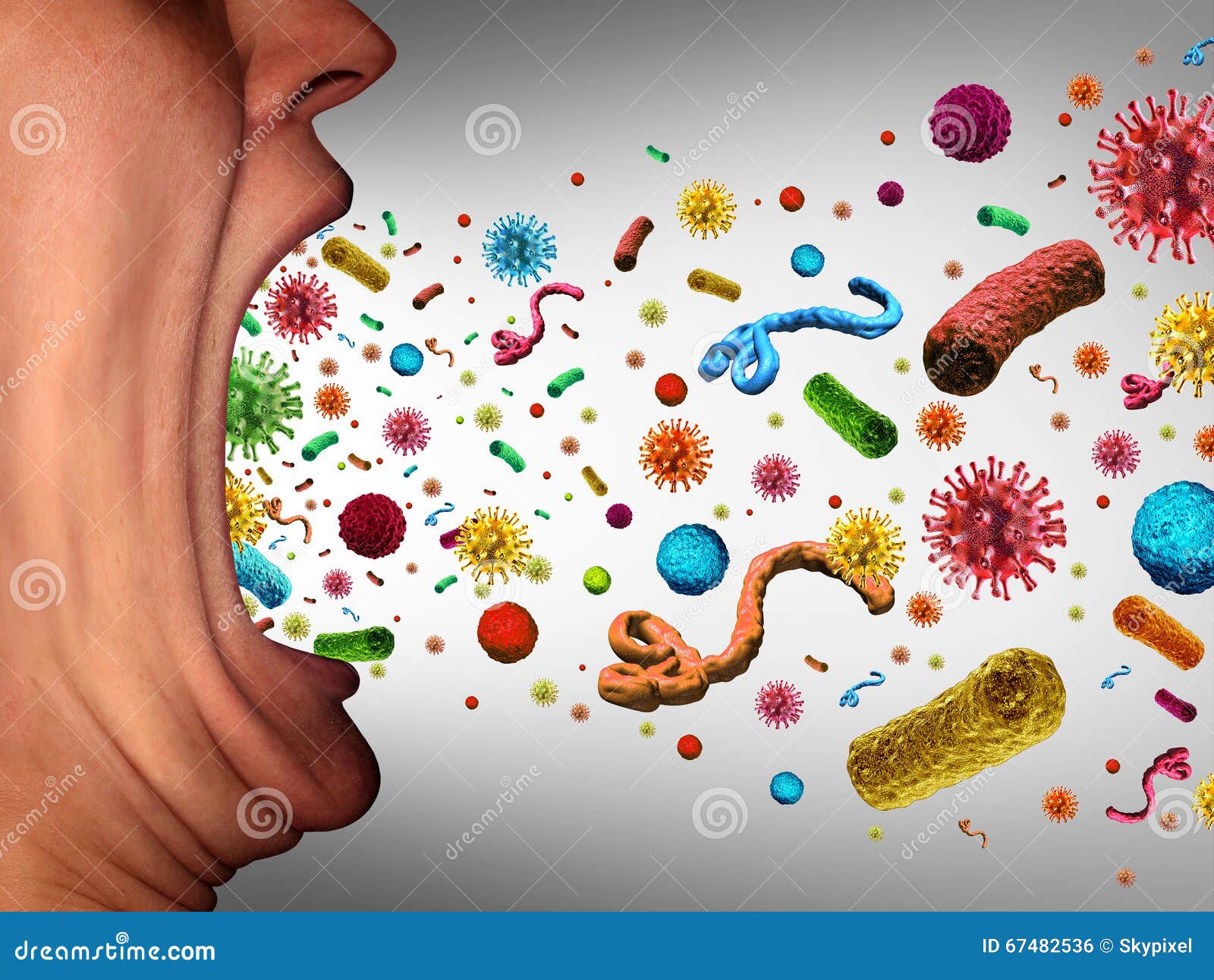 Human Disease Spreading stock illustration. Illustration of disease