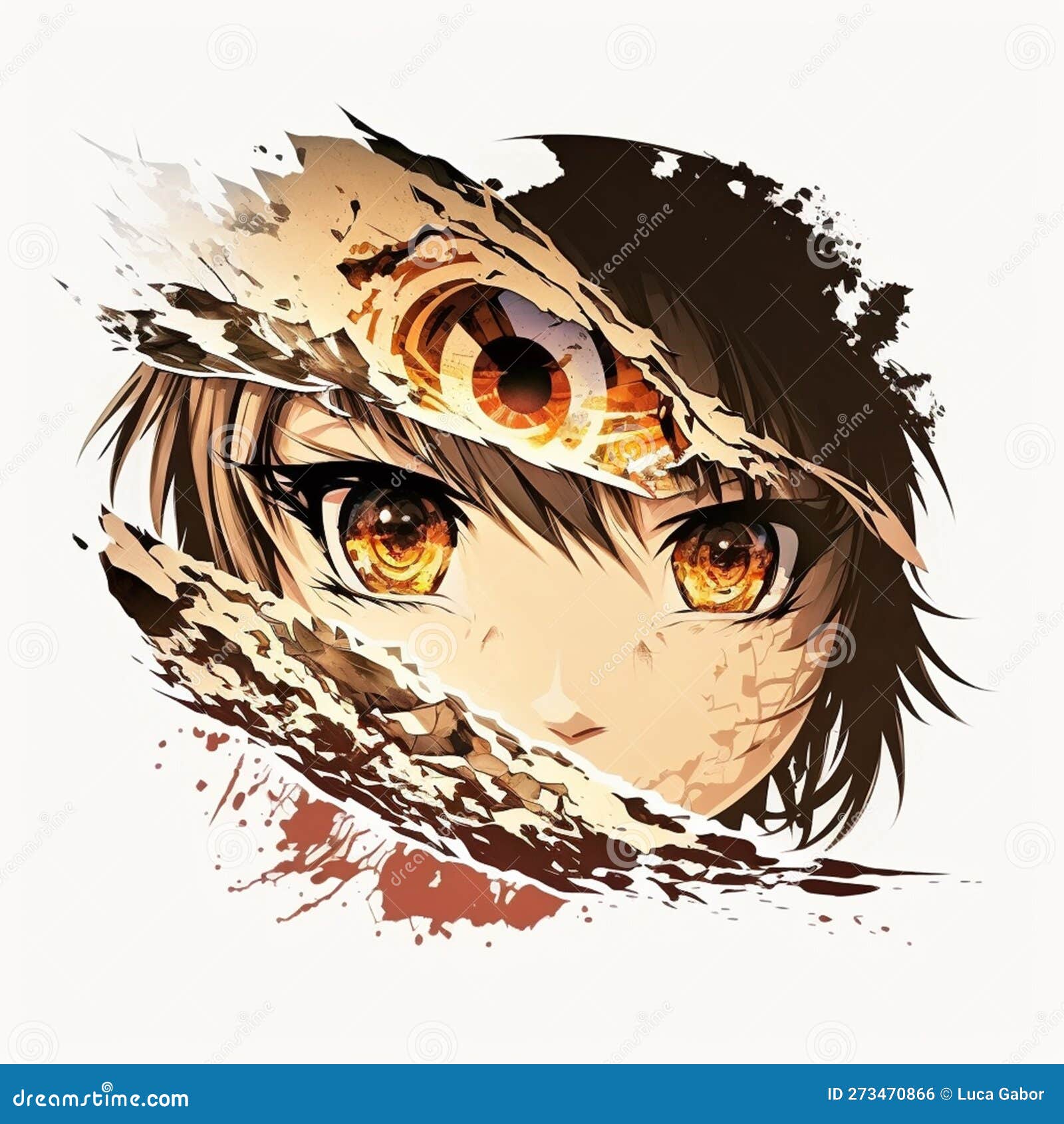 Anime Eye Logo Stock Illustrations – 244 Anime Eye Logo Stock