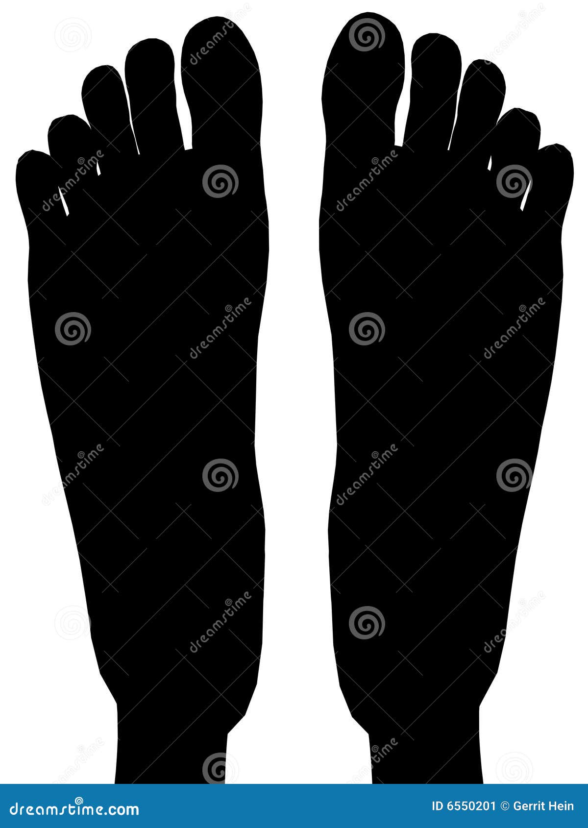 Human feets stock illustration. Illustration of shadow - 6550201