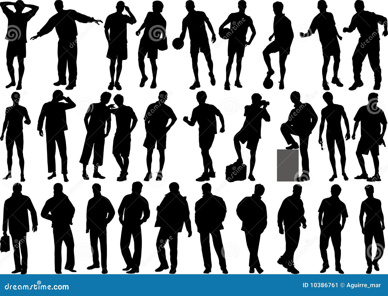 Human Figures High Quality Stock Vector Illustration Of Dance Exercise 10386761